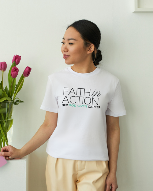 Faith in Action Classic White Tee